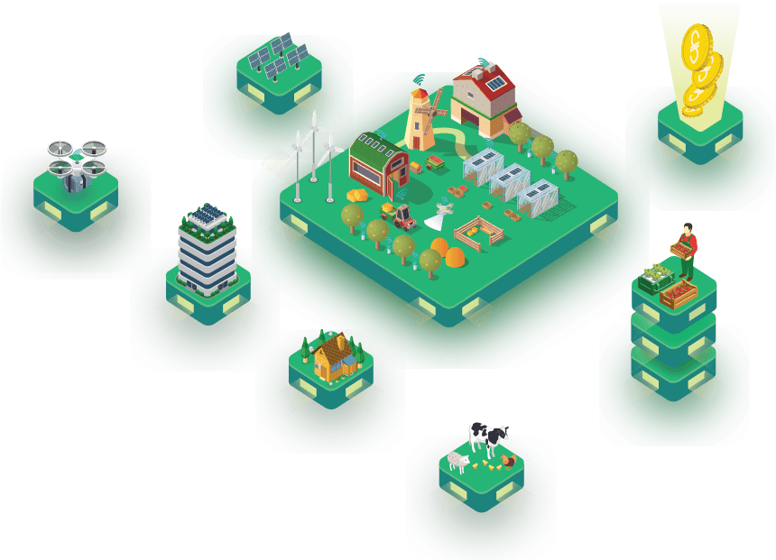 Ecosystem graphical element